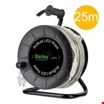 Bailey BAI RoBust LED Rope HO - 25M - 760lm/m - wit - IP65 op kabelhaspel - incl. AC/DC adapter