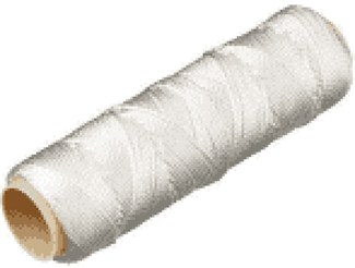 Ivana 50887 Metseldraad nylon wit - dikte 1,3 mm - 50 meter