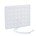 Nedco schuifrooster 250x200 mm wit afsluitbaar met koord