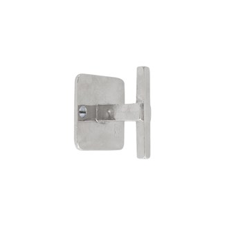Dauby haak - Pure Plus PTT  - wit brons - 50x38 mm