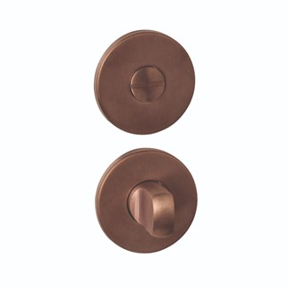Intersteel WC-sluiting verdekt ø52x6mm met stift 6-8mm PVD Brons