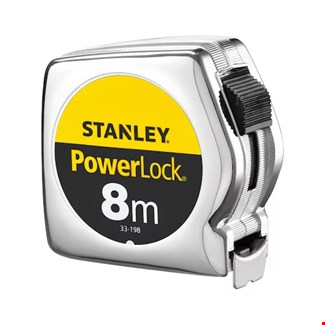 Stanley rolbandmaat - PowerLock ABS - 25 mm x 8 m - 1-33-198