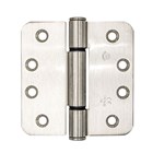 BSW glijlagerscharnier - RD 804 Topforce - afgerond - 102x102x3 mm - RVS 