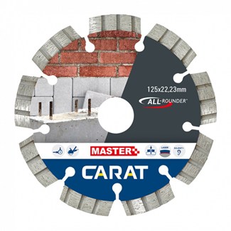 Carat diamantzaagblad - ALLrounder - 125x22,23mm 