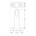 Hermeta 1190-01 Gardelux 1 eindsteun naturel