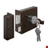 LIPS oplegslot losse cilinder - 11754VS-2 - Verstelbare doornmaat 48-62 mm - SKG** - draairichting 2