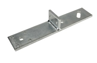 Gebr. Bodegraven 0738405 Vloer HSB-strip met lip gelast 50/300mm - staal verzinkt