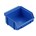 Stapelbak kunststof - 85 x 95 x 45 mm - blauw B1   