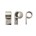 Dauby meubelknop - Pure PFL-27 - wit brons - 52x22x27 mm